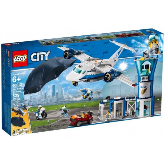 Lego City 60210 Baza politiei aeriene