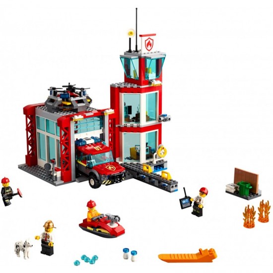 Lego City 60215 Statie de pompieri