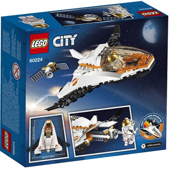 Lego City 60224 misiune de reparat satelitii
