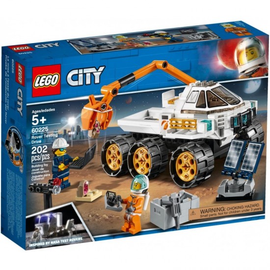 Lego city 60225 cursa de testare pentru rover