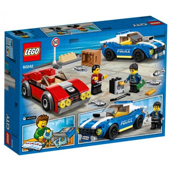 Lego City 60242 arest pe autostrada