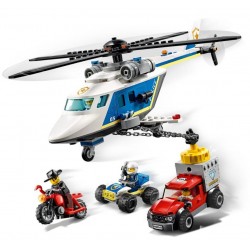 Lego City 60243 Urmarire cu elicopterul politiei