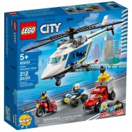 Lego City 60243 Urmarire cu elicopterul politiei
