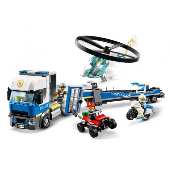 Lego City 60244 Transportul elicopterului de politie