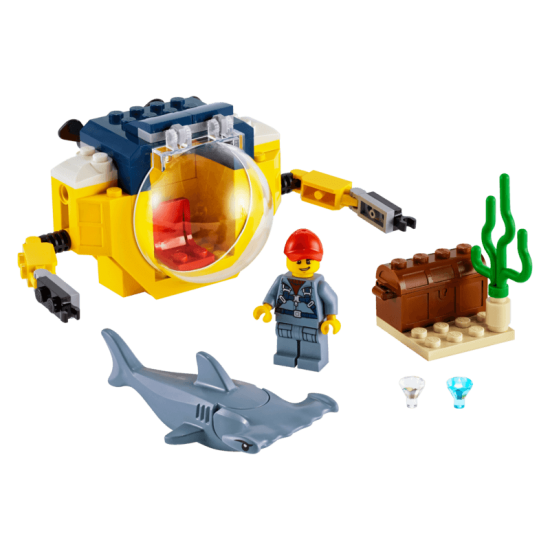 Lego City 60263 Minisubmarin oceanic