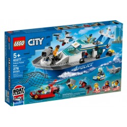 Lego city 60277 nava de patrulare a politiei