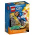 Lego City 60298 motocicleta de cascadorie