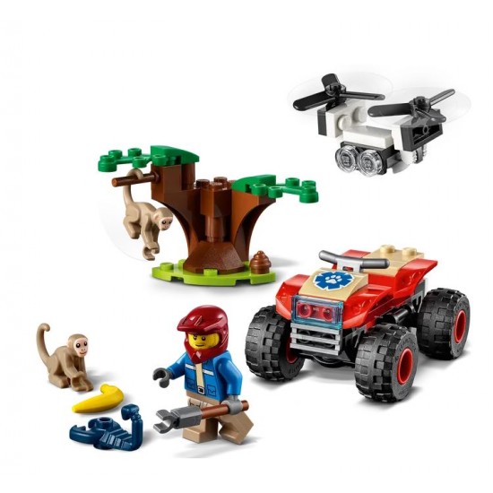 Lego City 60300 Atv de salvare a animalelor salbatice