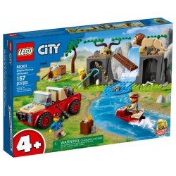Lego City 60301 masina de teren pentru salavarea animalelor 