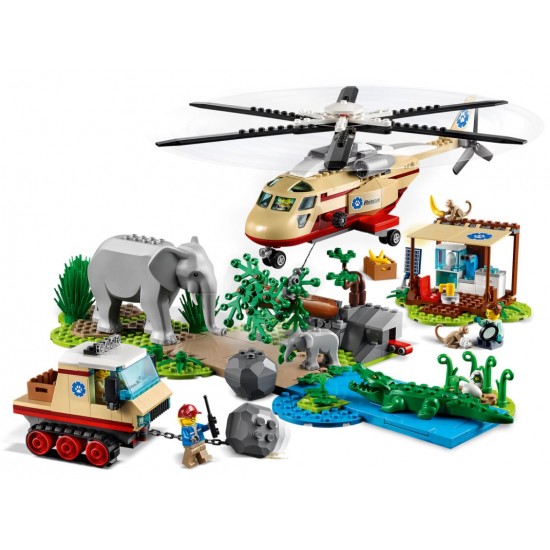 Lego City 60302 operatiune de salvare a animalelor salbatice
