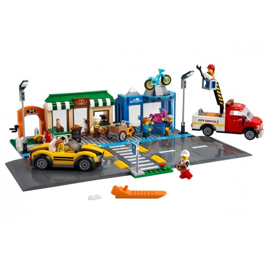 Lego City 60306 strada comerciala