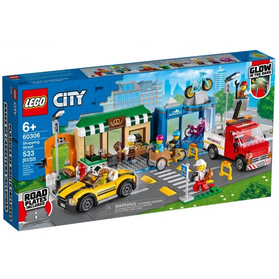 Lego City 60306 strada comerciala