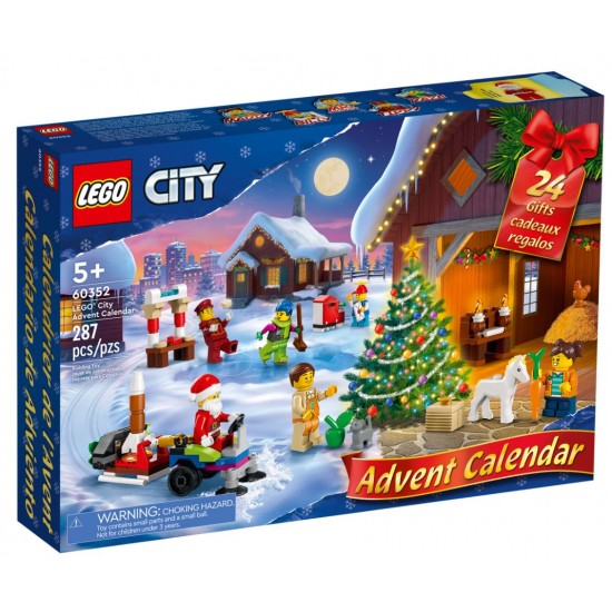 Lego City 60352 Calendar de Craciun