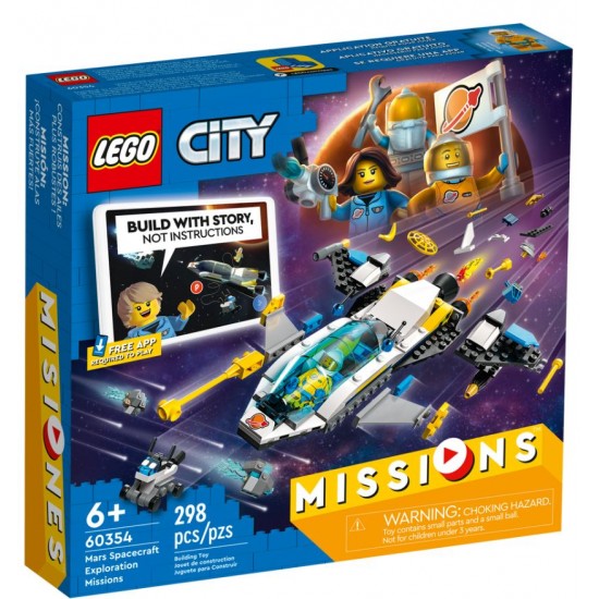 Lego City 60354 Misiuni de explorare spatiala pe Marte