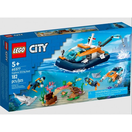 Lego 60377 City Barca pentru scufundari