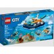 Lego 60377 City Barca pentru scufundari