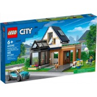 Lego 60398 City Casa familiei si masina electrica