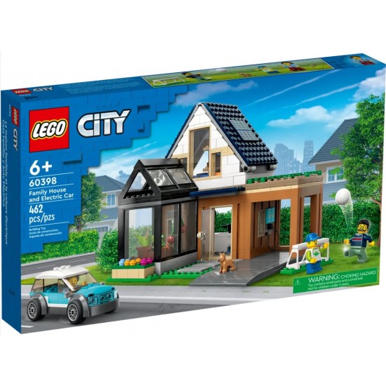 Lego 60398 City Casa familiei si masina electrica