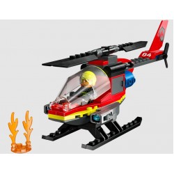 Lego 60411 City Elicopter de pompieri