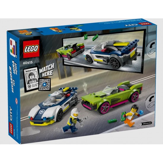 Lego 60415 City Urmarire cu masina de politie