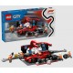 Lego City 60443 Boxa si mecanici F1