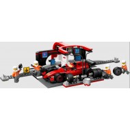 Lego City 60443 Boxa si mecanici F1