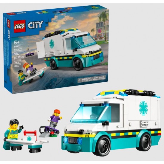 Lego City 60451 Ambulanta de urgente