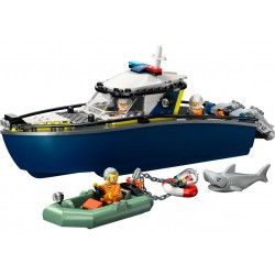 Lego City 60456 Urmarire cu barca de politie