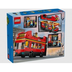Lego City Autobuz turistic rosu cu etaj 60407