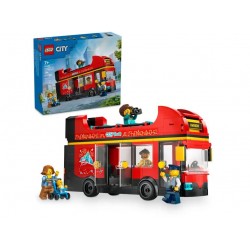 Lego City Autobuz turistic rosu cu etaj 60407