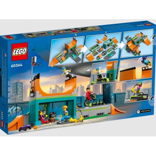 Lego City Parc pentru skateboard 60364
