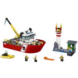 Lego city 60109 salupa de incendiu