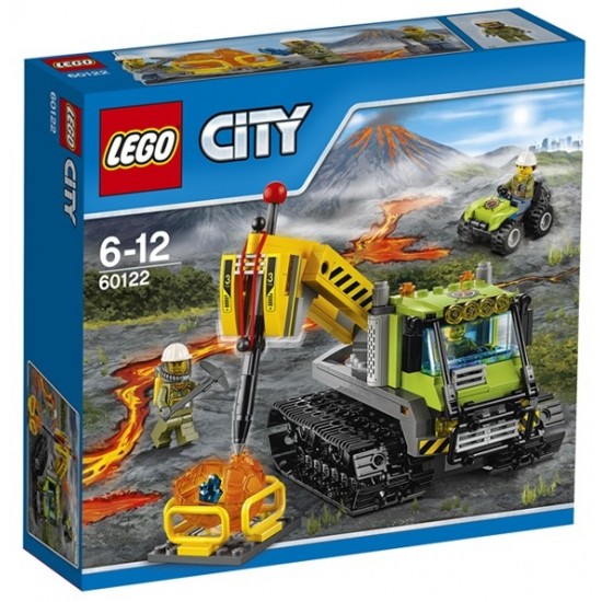 Lego 60122 city volcano tractor cu senile