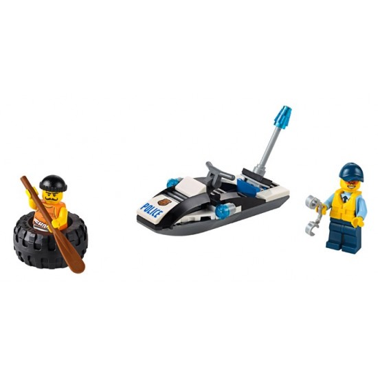 Lego city evadare cu anvelopa 60126