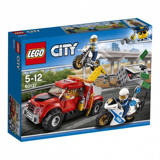Lego city 60137 camionul de remorcare