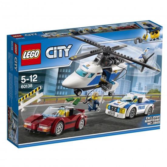 Lego city 60138 urmarire in mare viteza