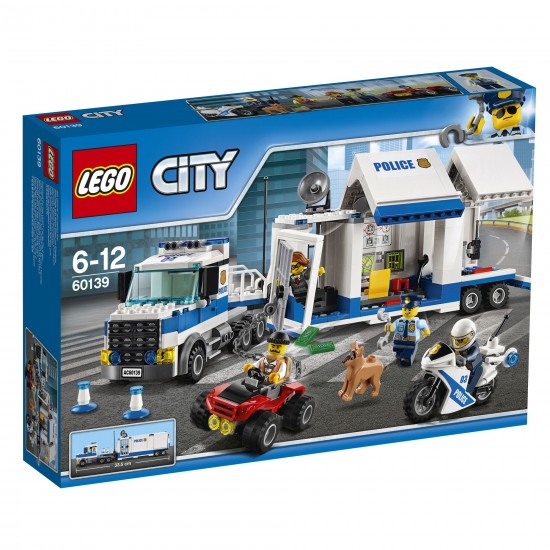 Lego city 60139 centru de comanda politie mobil