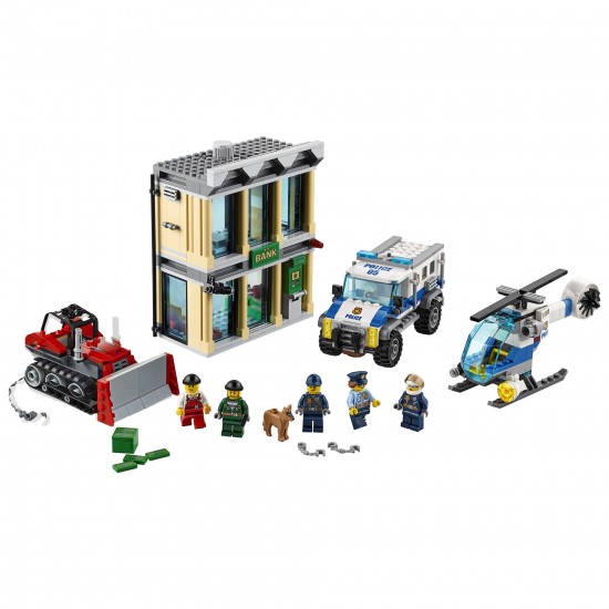 Lego city 60140 spargere cu buldozerul