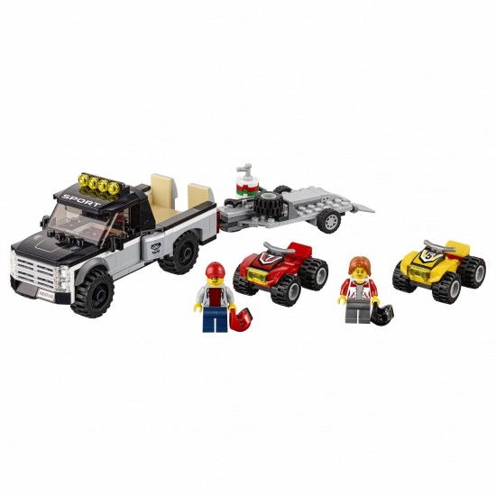Lego city 60148 echipa de curse pe ATV