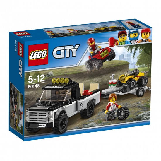 Lego city 60148 echipa de curse pe ATV