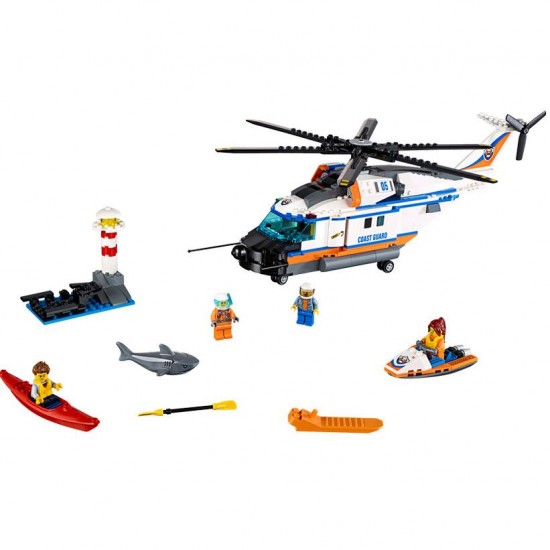 Lego city 60166 elicopter de salvare in conditii grele