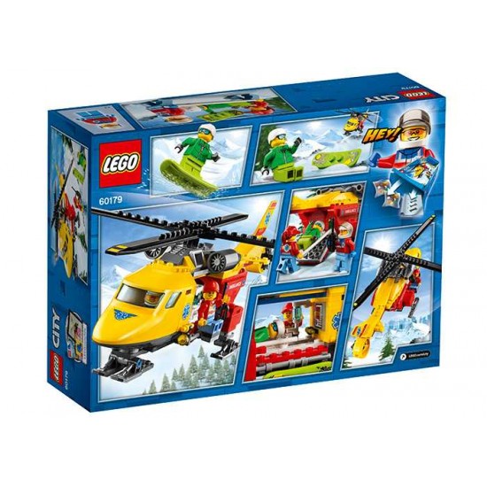 Lego City Elicopter ambulanta 60179