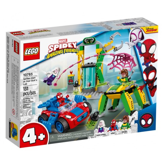 Lego Marvel 10783 Spiderman la laboratorul lui Doc Ock