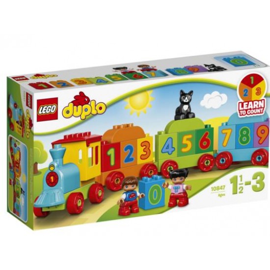 Lego Duplo trenul cu numere 10847