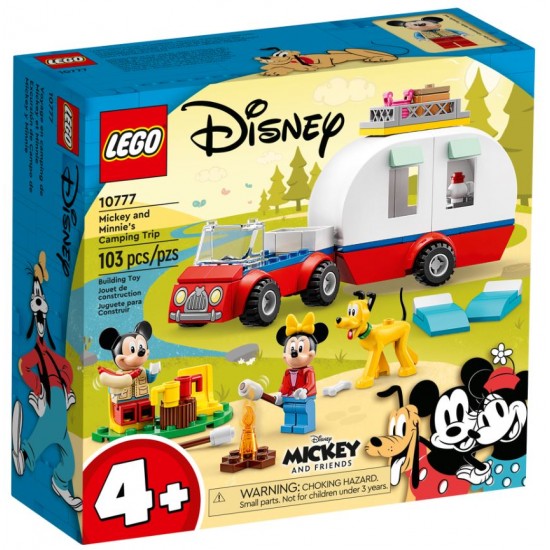 Lego Duplo 10777 Camping cu Mickey si Minnie Mouse