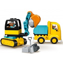 Lego Duplo 10931 camion si excavator