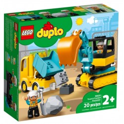 Lego Duplo 10931 camion si excavator