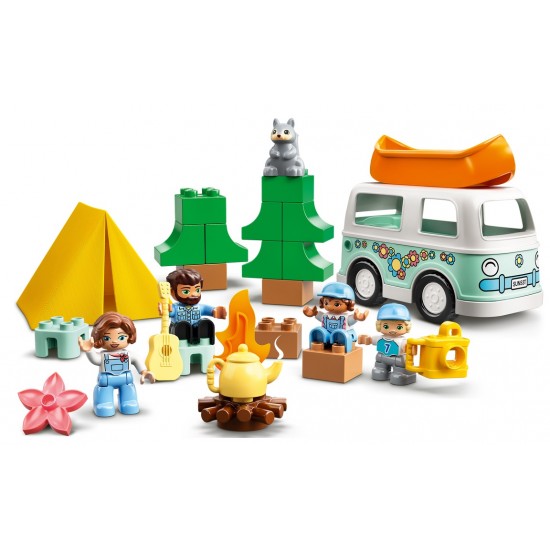 Lego Duplo 10946 Aventura cu rulota de vacanta a familiei