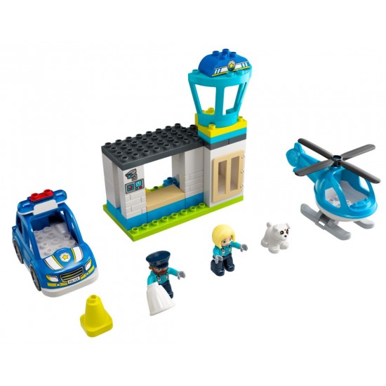 Lego Duplo 10959 Sectia de politie si elicopter