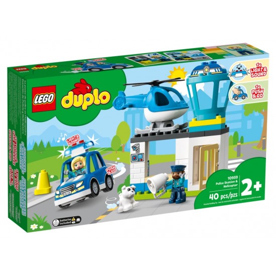 Lego Duplo 10959 Sectia de politie si elicopter